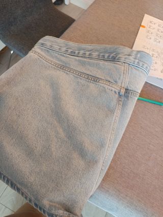 Falda pantalón vaquera Zara