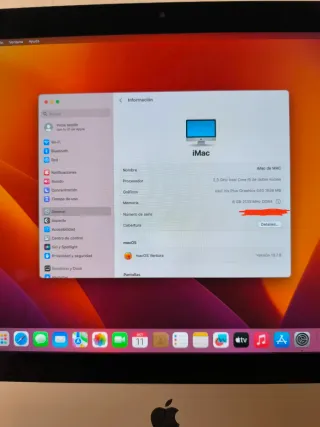 iMac Apple Plata