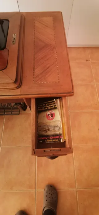 Máquina de coser Sigma años 50