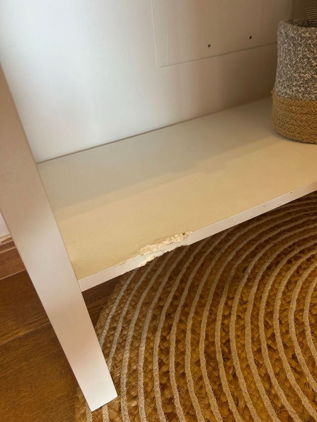 Recibidor entrada blanco 75cm alto