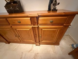 Mueble salón madera + aparador