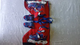 Patines Oxelo Niños Talla 34-36 + Protecciones