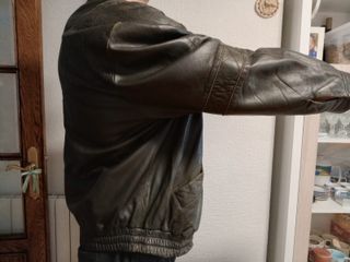 Chaqueta Cuero Vintage Curtido al Cromo