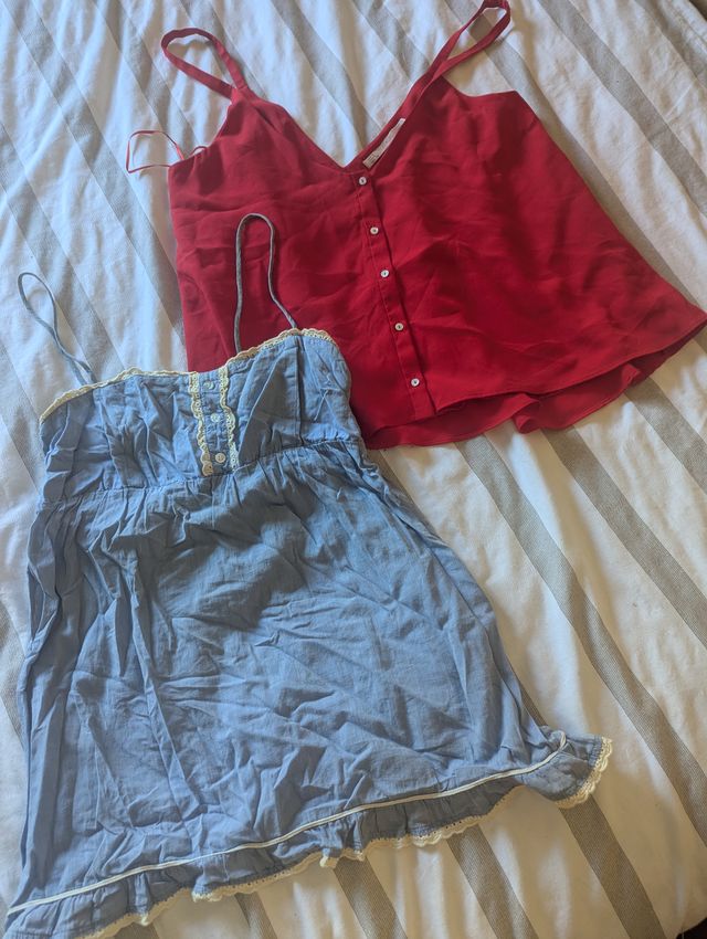 Lotto di 10 camicette taglia M