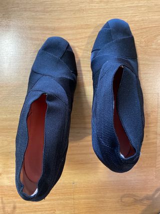 Botines tacón negros talla 40