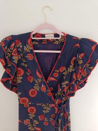 Vestido Cherubina T M Estampado Floral