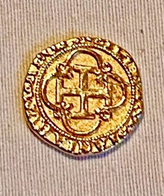 Moneda de oro antigua