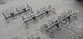 Candeeiros de Parede Ferro Artesanais