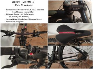 Bicicleta Montaña Otero MX 29 talla M