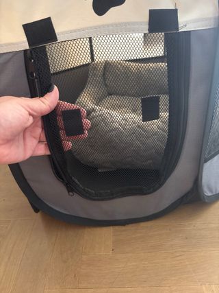 Parque para perros mediano-pequeño