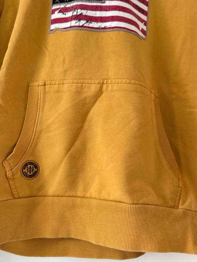 Sudadera Polo Club niño amarilla T14