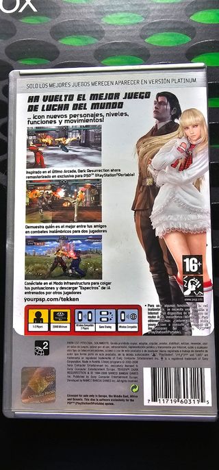 PSP Tekken Dark Resurrection