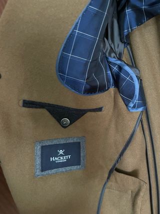 Abrigo nuevo sin usarde Lana Hackett Marrón
