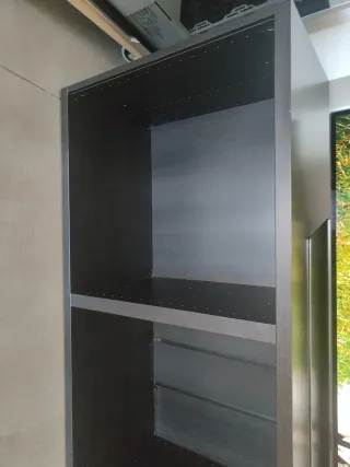 Mueble TV BESTÅ IKEA Negro