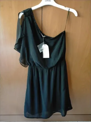 Vestido Lefties negro talla XS