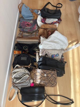 Lote de bolsos y mochilas