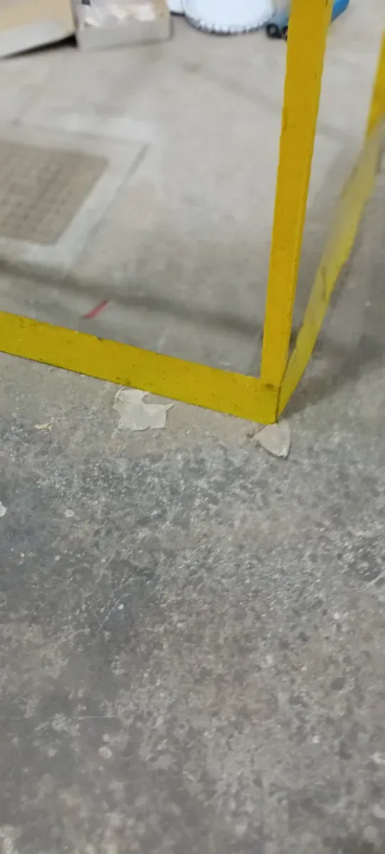 Barandilla de hierro industrial