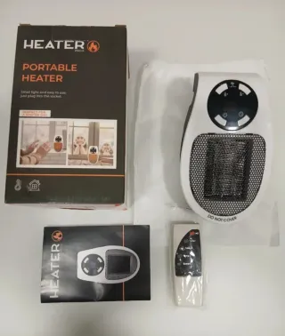 Mini Calefactor Portátil Nuevo - mando a distancia