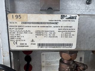 Caldera Vaillant ecotec pro 24kw Gas Natural 