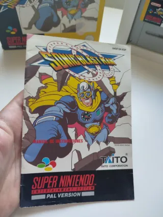 Sonic Blastman Super Nintendo PAL