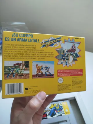 Sonic Blastman Super Nintendo PAL