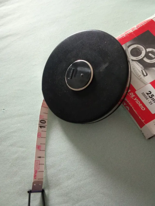 Cinta métrica Bellota 25m Fibra de Vidrio