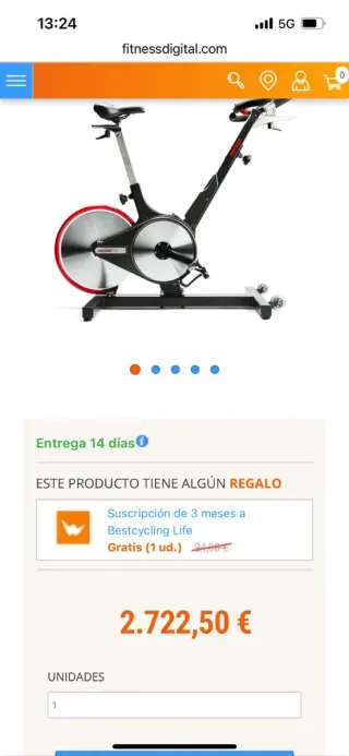 Bicicleta Estática Keiser M3i