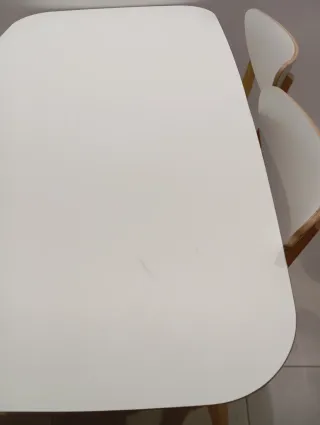 Mesa y 4 Sillas Ikea Nordmyra