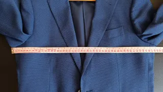 Traje Álvaro Moreno Azul Talla S 36/42
