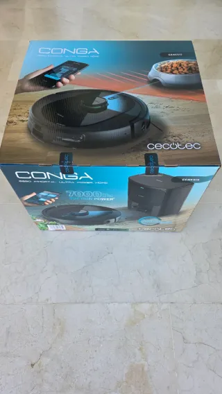Robot aspirador y friegasuelos Conga 8290 Inmortal