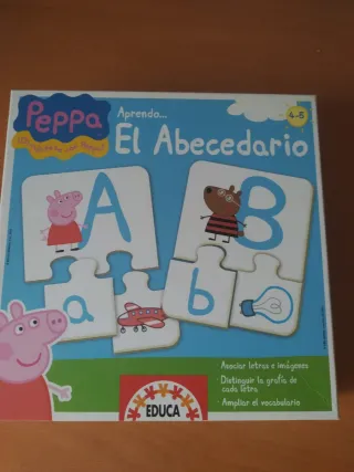 Puzzle Peppa Pig El Abecedario 4-5 años