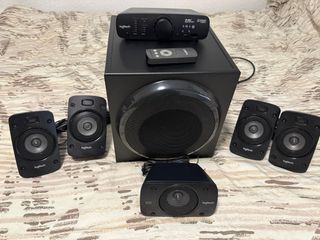 Sistema de Sonido Logitech 5.1 Negro