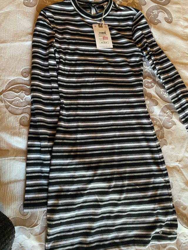 Vestido Brownie rayas XS