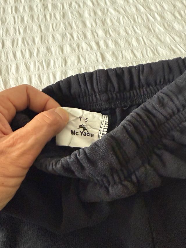 Pantalón talla 5 uniforme Santa Mónica