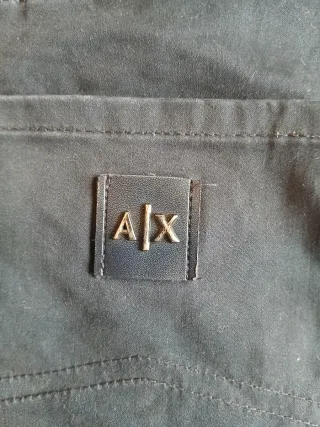 Pantalones Armani Exchange AX Hombre Negros
