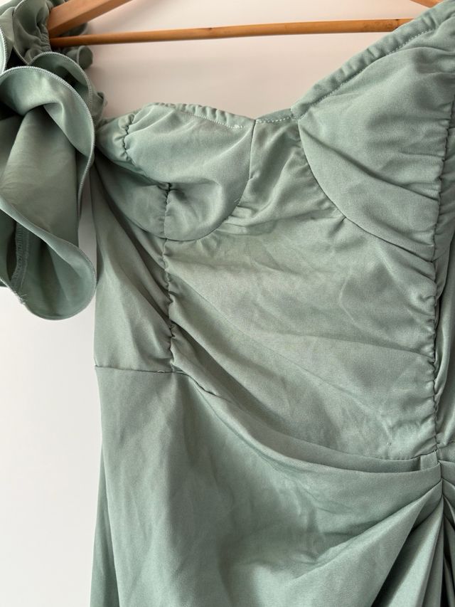 Vestido verde PrettyLittlething Talla L/40