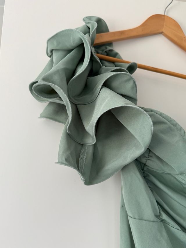 Vestido verde PrettyLittlething Talla L/40