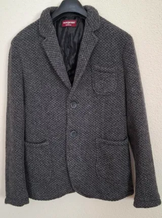 Americana de punto FRANCESCHINI gris