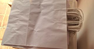 Bolsas de papel luxe varios tamaños 