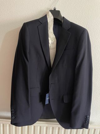 Blazer Hackett Lana Azul Marino nueva