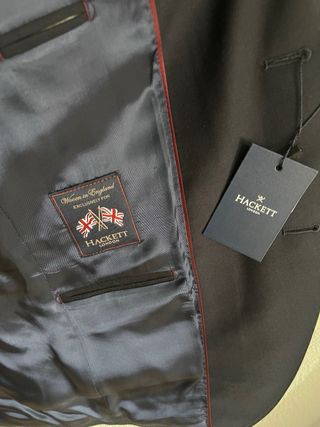 Blazer Hackett Lana Azul Marino nueva