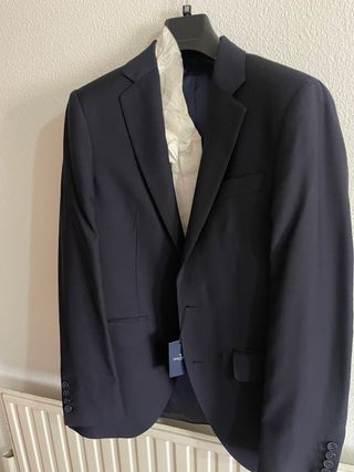 Blazer Hackett Lana Azul Marino nueva