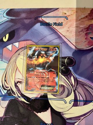 Heatran EX Team Plasma Carta Pokémon