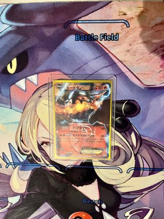 Heatran EX Team Plasma Carta Pokémon