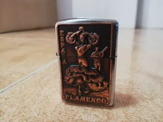 Mechero tipo Zippo Flamenco España