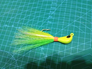 Bucktail jig banana 21g