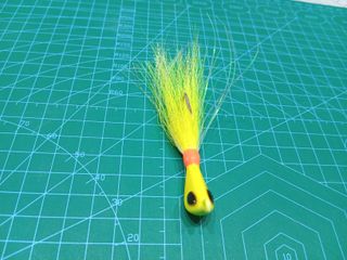 Bucktail jig banana 21g