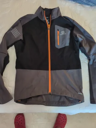 Cortavientos impermeable Salomon Talla M
