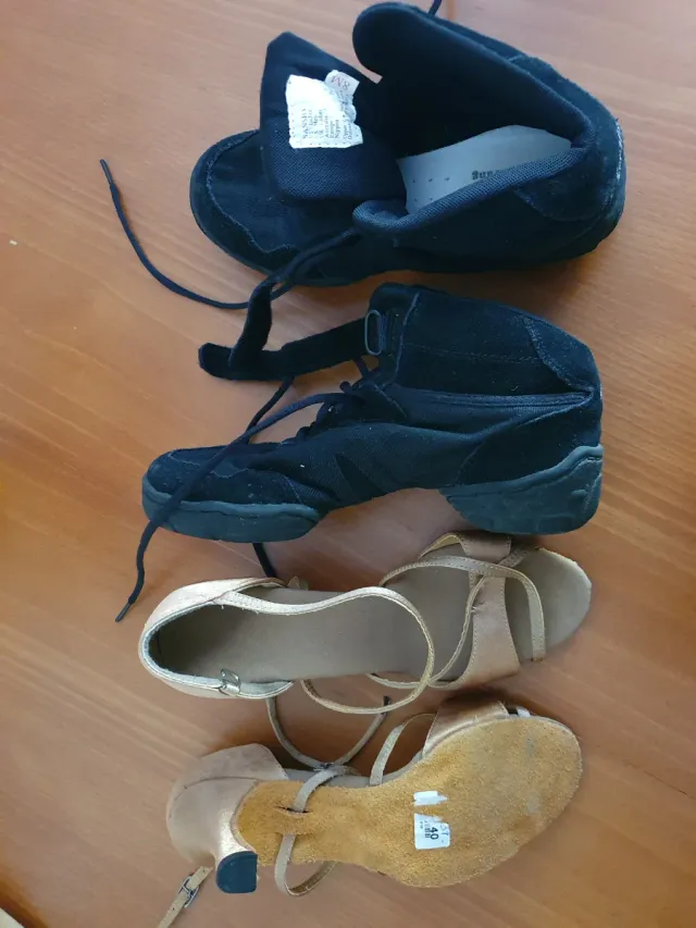 Zapatos de baile sin usar