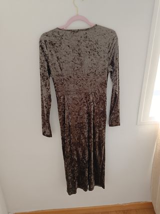 Vestido Mango gris oscuro
 T M